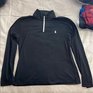 Polo Ralph Lauren Black Quarter-Zip Pullover